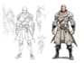 design game character and sprite