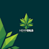 do creative cannabis hemp weed marijuana cbd oil logo