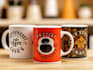do custom coffee mug design or coffee mug design
