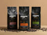 create coffee label and packaging design