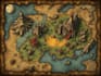 draw a fantasy map illustration