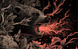 draw dark art animal illustration