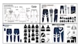 design manufacturer ready fashion tech pack for active wear sportwear tracksuit
