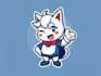 design logo with anime mascot