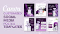 design professional canva instagram and facebook social media posts