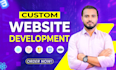 website development as php laravel developer, software developer react js