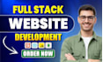 do website development as full stack web developer
