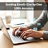 manually send emails one by one with accuracy