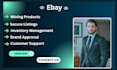 be your ebay two step dropshipping virtual assistant, VA
