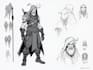 create character concept art sketch