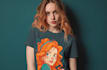 create cartoon retro illustration for t shirt