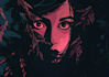 create dark art illustration