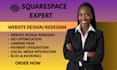 squarespace website design squarespace website redesign square website design