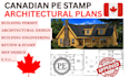 provide canada pe stamp for ontario, quebec, and alberta for permits