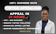 fix resolve the tiktok issues and submit an appeal