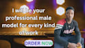 be your professional male model