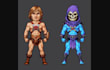 create voxel art 3d pixel art character voxel model and minecraft voxel art