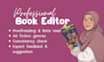 do the editing and proofreading of your indonesian novel