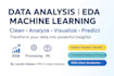 do data analysis, eda, and machine learning using python
