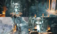 do 3d unity kits environment, 3d snow environment, stylized low poly ue5