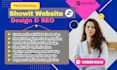 design showit website redesign, showit template customization, update showit seo