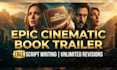 create an epic cinematic book trailer promo video