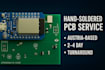 do pcb assembly and hand soldering service prototype tht