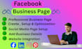 facebook business page create and setup