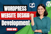 create a wordpress website