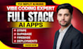 build and fix replit ai full stack websites using vibe coding