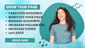 help you complete facebook page monetization organically and professionally