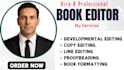 do developmental copy line proofread fiction nonfiction book text