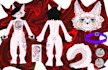 draw furry ref sheet for five bucks