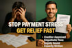 draft a hardship letter to creditors to pause or reduce payments