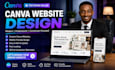 canva website design canva landing page canva website canva