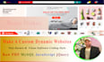 make a custom dynamic website by PHP mysql