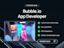 expert bubble io developer no code, bubble mvp bubble app bubble io website saas