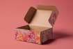 create modern and luxury product packaging box