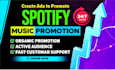 spotify song promotion boost spotify streams spotify music promotion