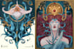 draw your art nouveau illustration