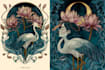 draw anything in art nouveau style