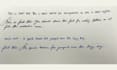 write handwritten letters, notes, and assignments