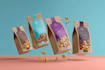 design a custom box packaging design with 3d mockup