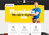 develop handyman plumber website design