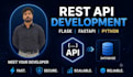 build and integrate rest apis using flask and fastapi