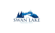 design unique swan lake trading post logo