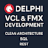 develop delphi windows apps with database integration