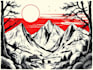 create awesome linocut illustration art
