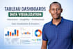 design interactive tableau dashboards and data visualization
