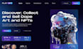 design website using lovable and modern UI UX design